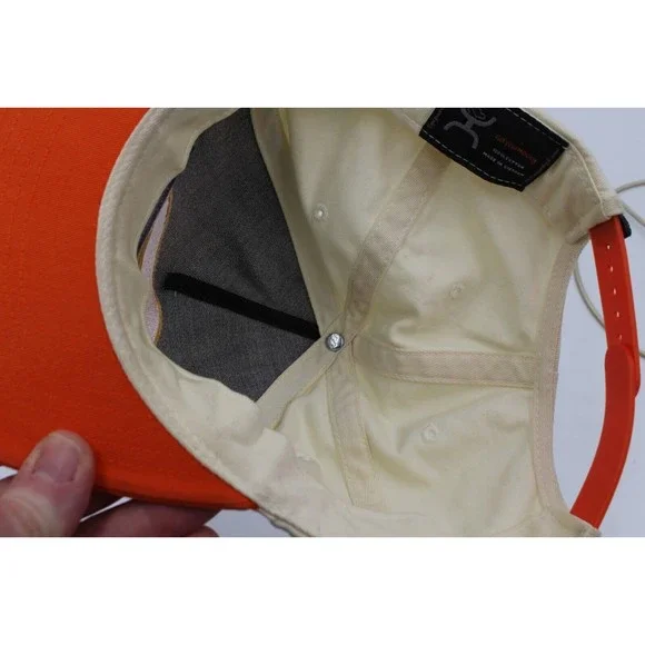 Hooey Men's Retro  5-panel Suds Cream Orange Cap - Picture 6 of 6